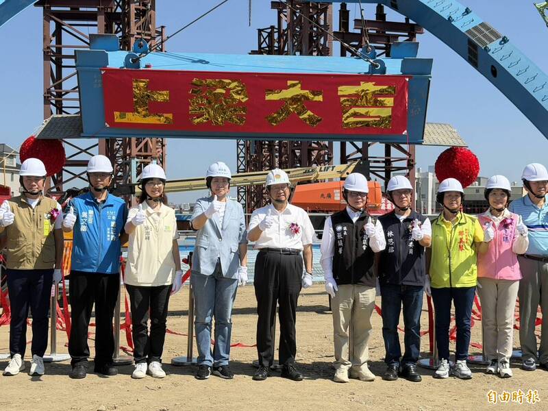 鋼拱橋飛耀豆子埔溪！台1線替代道路 首期拚明年上半年通車
