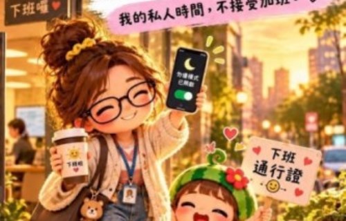 人生已經有很多事身不由己，至少下班以後，要把時間還給自己。誰說休息也需要理由