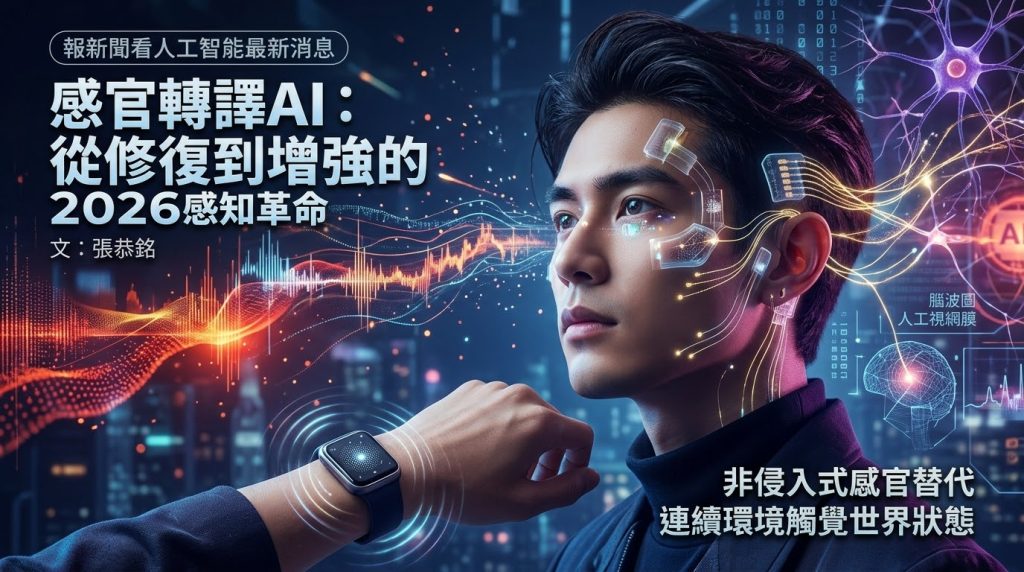 感官轉譯AI：從修復到增強的2026感知革命 - 蕃新聞