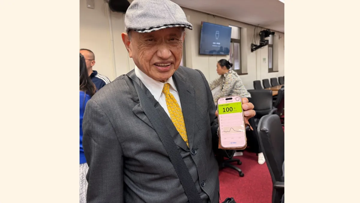 每天這動作超養生？86歲外科名醫黃明和血糖穩在100正常值 揭日走8000步祕訣