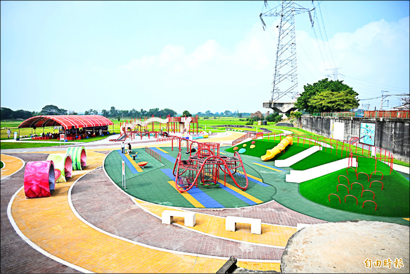 彰化最大 溪州3.6公頃共融公園啟用