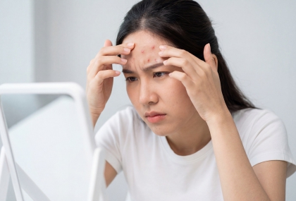 青春痘長不停有原因！中醫解析額頭、鼻子、兩頰、下巴長痘，4招改善 - 常春月刊