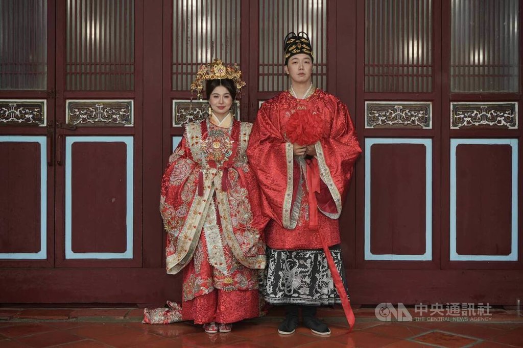 墾青閩南建築推古風婚禮、漢服體驗　盼吸遊客回流