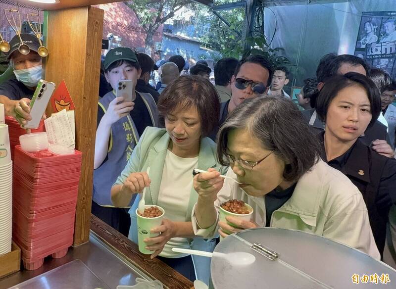 蔡英文帶你吃一中街 3大學生美食一次看