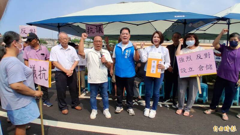 高市誠義里三度抗議台糖地蓋冷凍倉儲  台糖展現誠意協議換地
