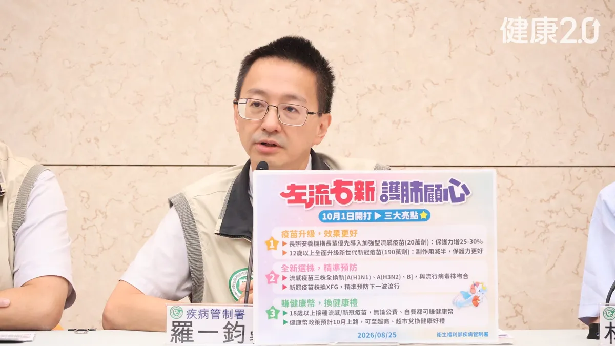 防疫快遞美軍禁用莫德納流感疫苗？羅一鈞親揭真相 台灣也未進莫德納流感疫苗