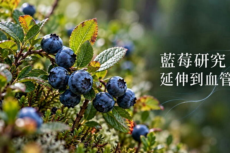 藍莓研究不只聚焦眼睛？研究關注血管、代謝健康的關聯