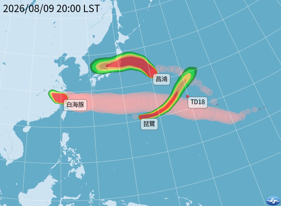 颱風白海豚持續減弱 晚間11時30分將解除海警