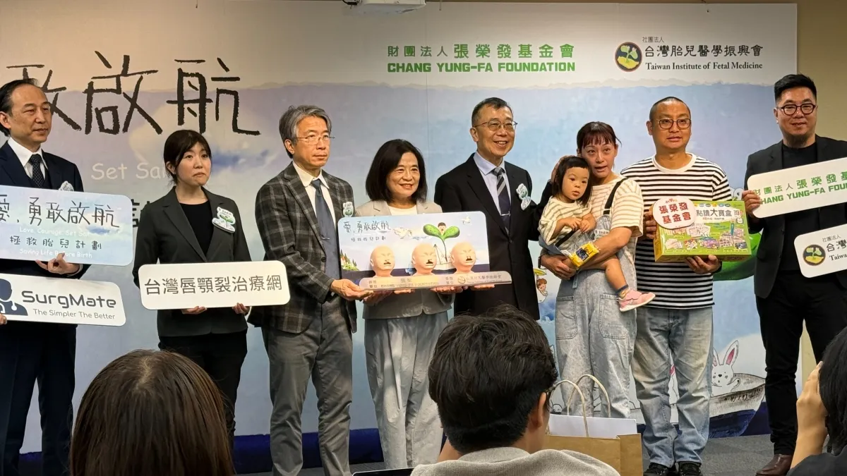 醫療焦點胎兒檢出唇顎裂該生不生？新手父母好掙扎、企業出手力挺 醫：「這樣救」孩子有未來