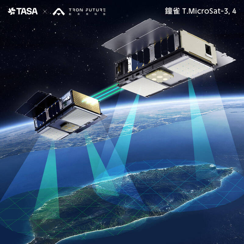 台灣鐘雀3號、4號順利升空 太空中心：驗證低軌衛星星間通訊技術