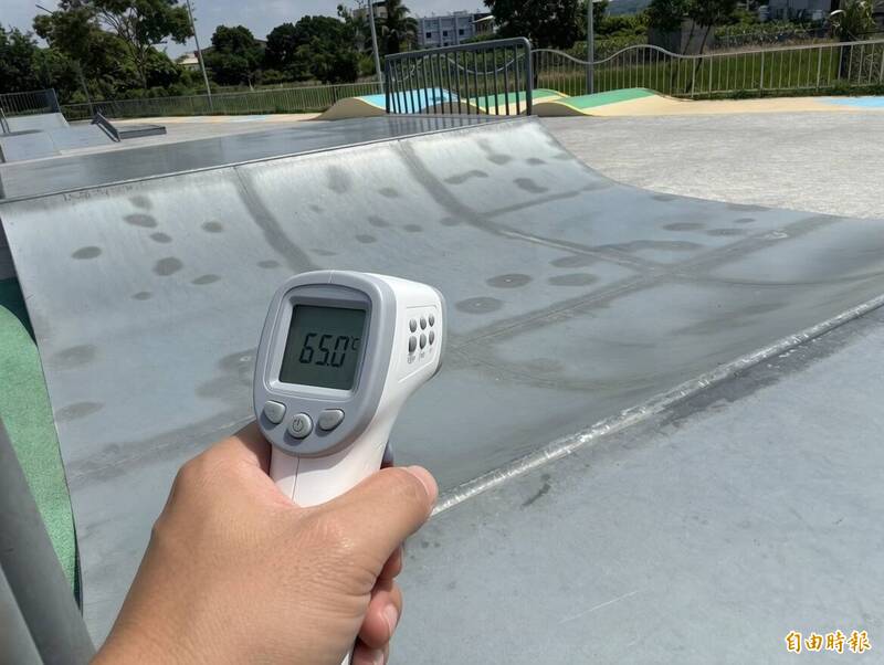 員林滑板場鐵板飆65度！ 頻傳兒童燙傷挨批「鐵板燒公園」