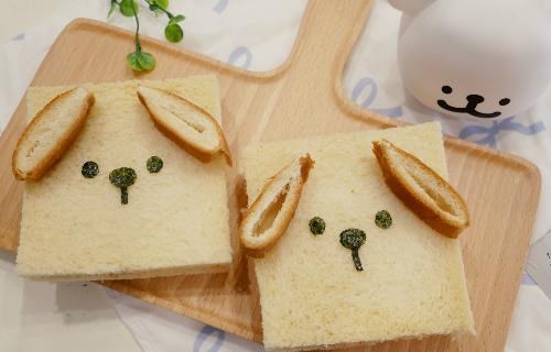 零技巧「小狗吐司」可愛到犯規！！