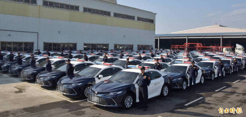 高雄斥資1.6億汰換722輛警車 提升執勤戰力