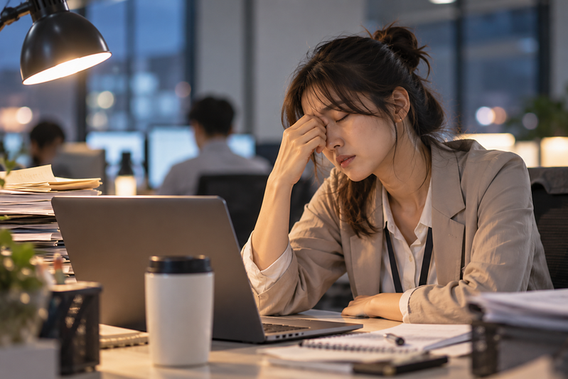 睡飽了還是覺得累？分辨「身體的累」與「心裡的累」是照顧自己的第一步