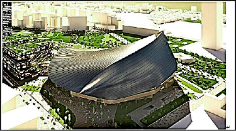 中市府規劃水湳經貿園區蓋超巨蛋   綠營議員認為應設在海線地區