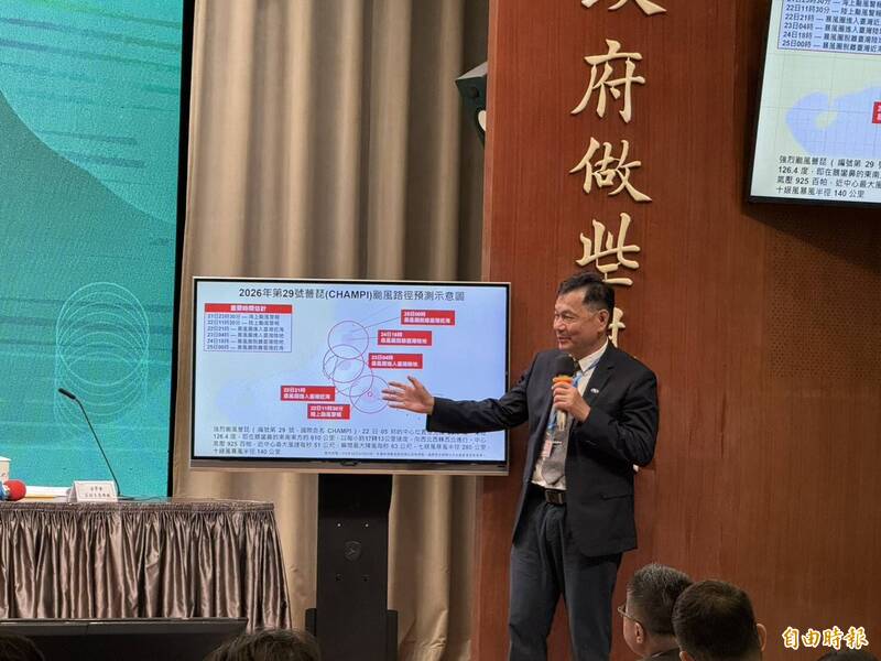 台北市明放颱風假？ 氣象署回應了