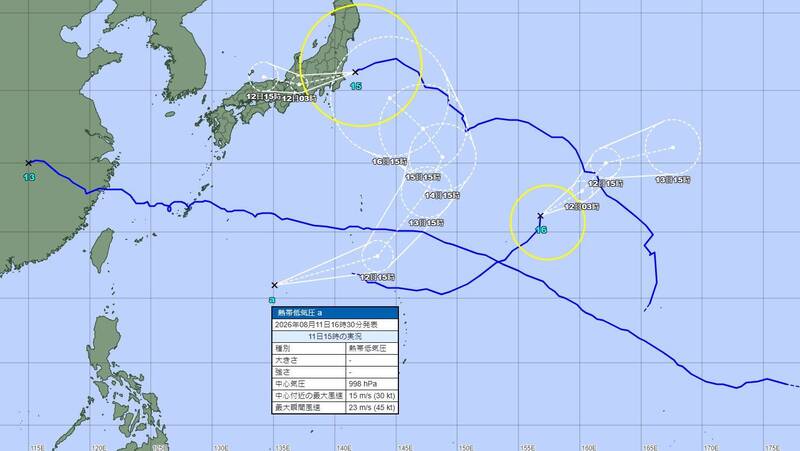 又有新颱接力3颱共舞！「南卡」最快明生成 日本恐遭二連擊