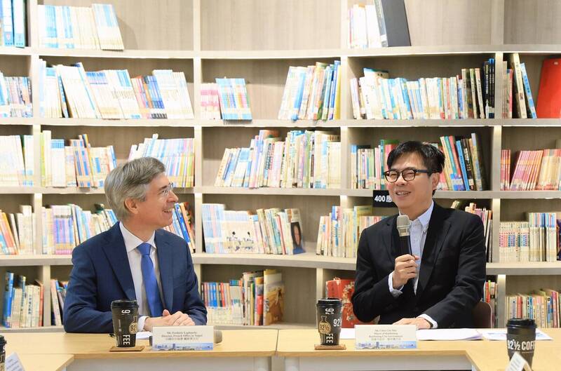 法國在台協會主任龐維德首訪高雄  陳其邁：盼深化台法有感合作
