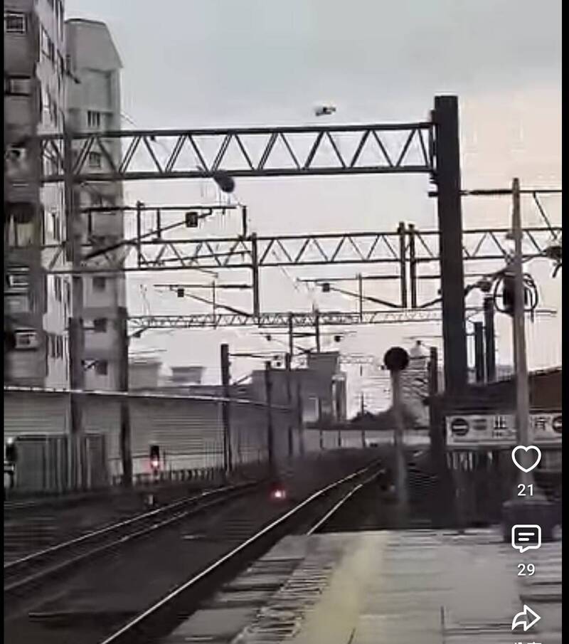 無人機飛進豐原火車站  鐵警查獲60歲男依法處置