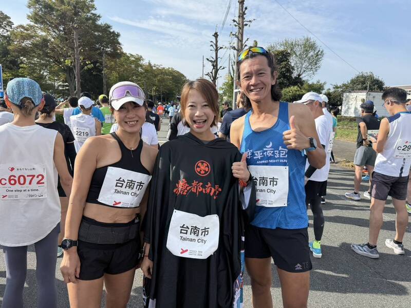 台南前進山形馬拉松 推廣古都半馬、曾文水庫賽事