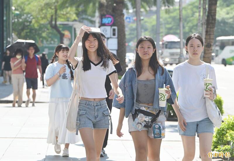 週三高溫飆36度   紫外線爆表注意防曬