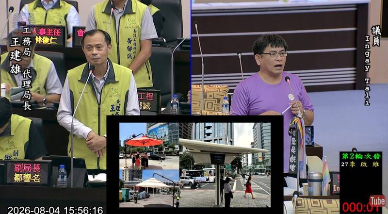 台南也要有街頭遮陽傘？工務局鬆口：選點試辦