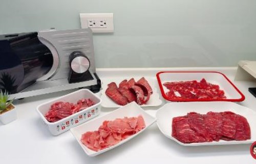 Costco大塊牛肉自己切！折疊式電動切肉機實測，實現肉肉自由