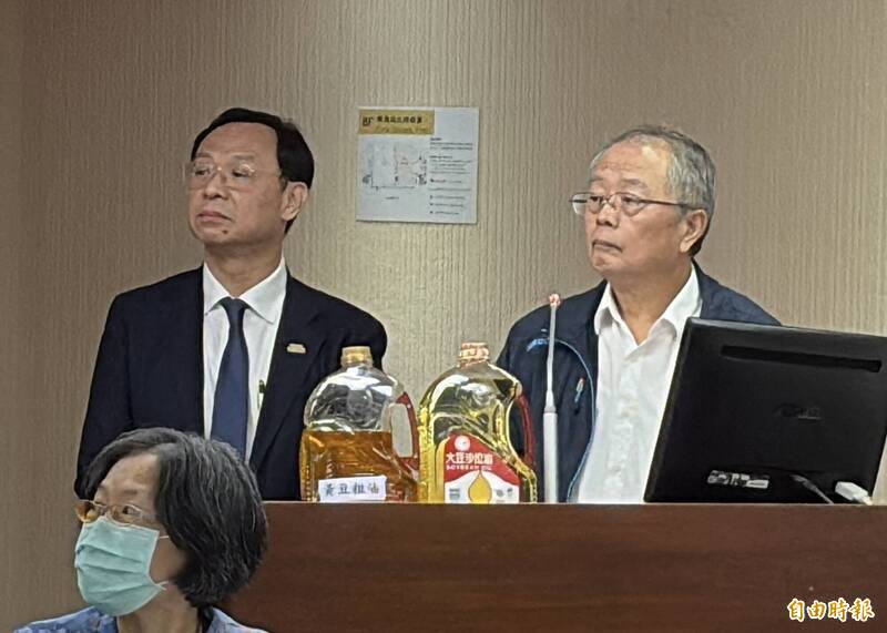 衛福部稱台糖脫膠原油屬半成品 時力：通報規範不明  應速修法