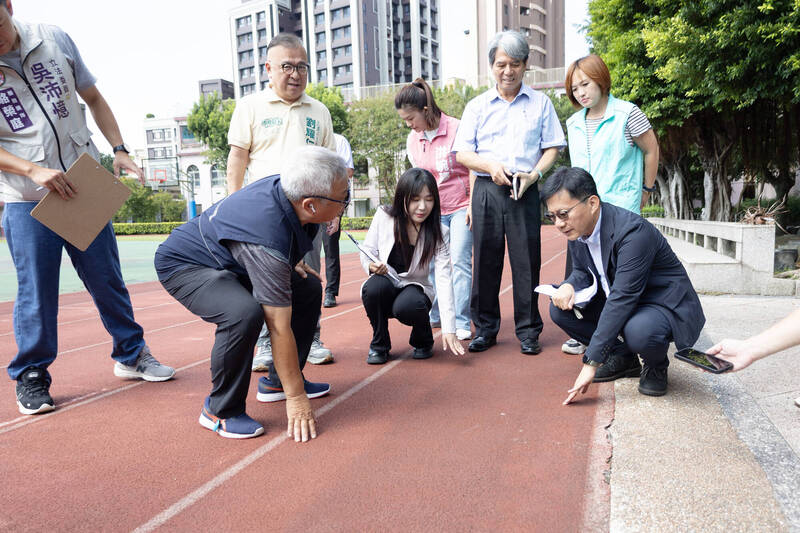 北市5校設施待改善 吳沛憶偕教育部、教育局會勘爭取2500萬經費