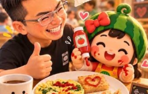 10月4日生日快樂，小西瓜送上祝福信