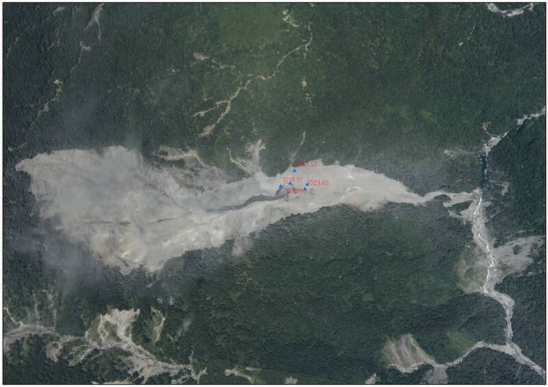 花蓮卓溪山崩還引起小地震  林保署空拍確認「沒有堰塞湖」