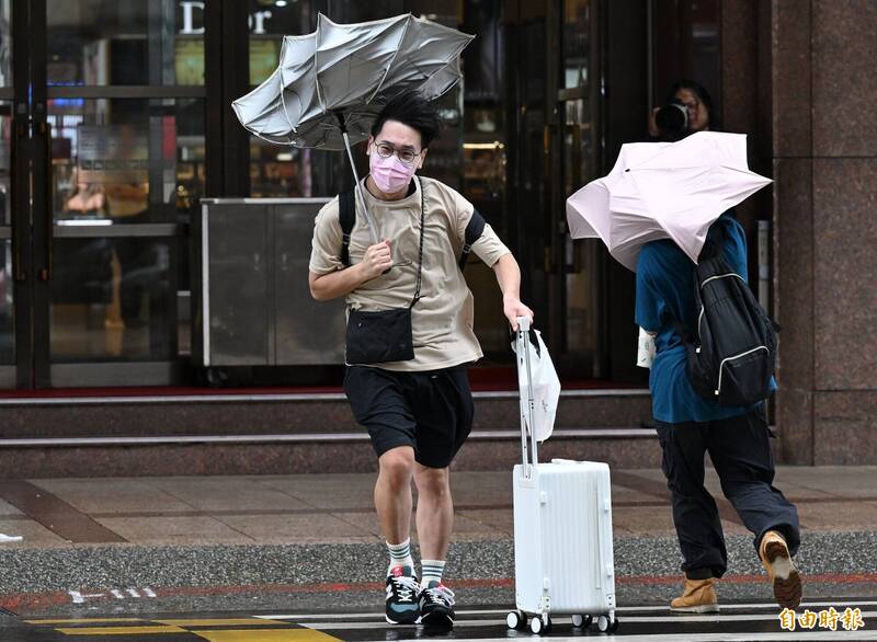 白海豚發威！13縣市強風特報 氣象署：注意路樹、鐵皮屋