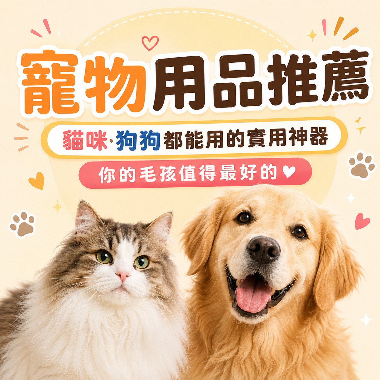 你的毛孩值得最好的！寵物用品推薦， 5款貓咪、狗狗都適用的實用神器，讓照顧更輕鬆