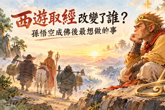 西遊取經改變了誰？孫悟空成佛後最想做的事