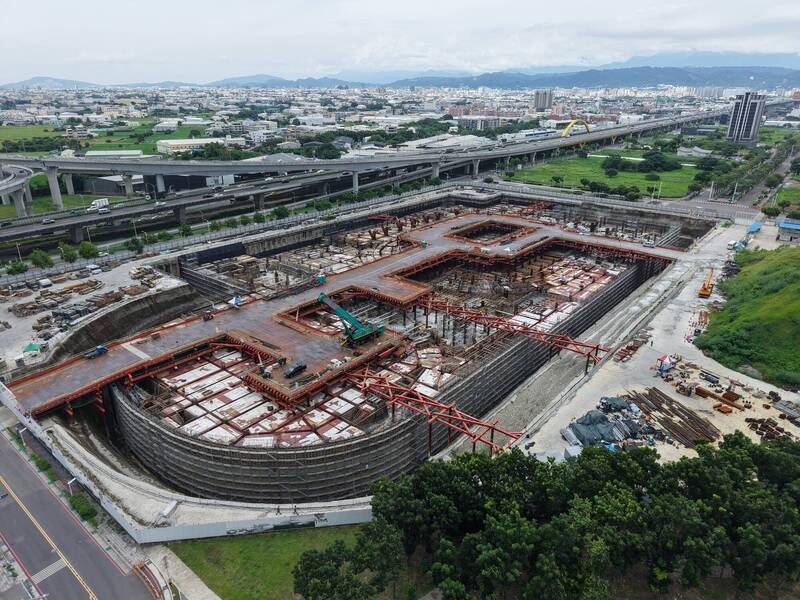 台中巨蛋地下開挖完成進入主體工程 目標2030年完工