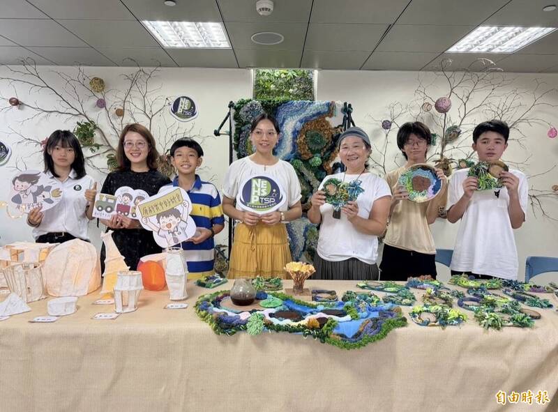 甘蔗纖維融入創作 屏科實中跨校展現工藝校園扎根成果