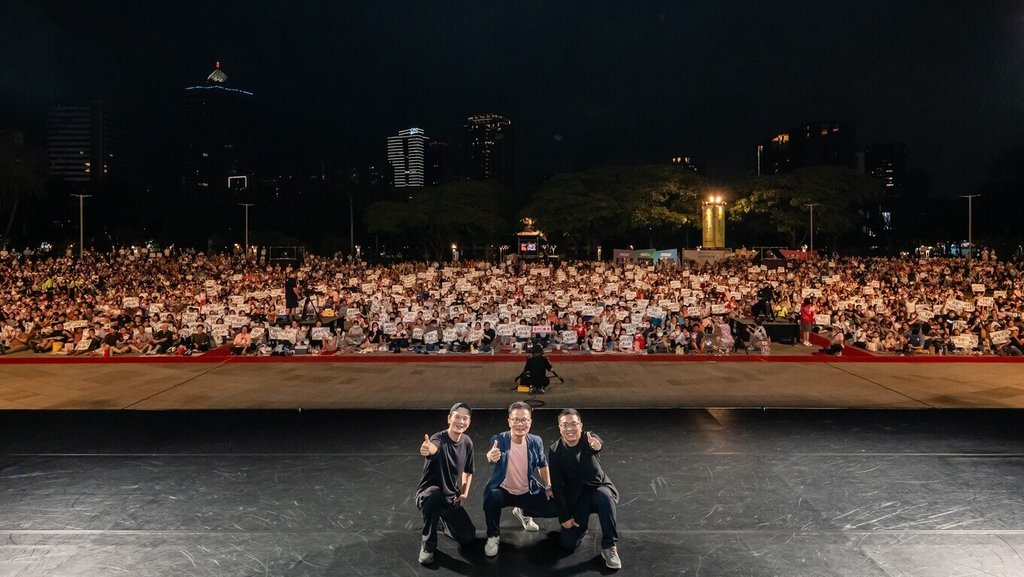 雲門舞集高雄戶外公演　吸引逾萬人共享美好夏夜