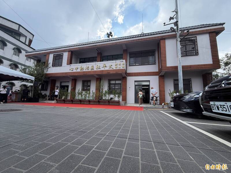 嘉義梅山太平活動中心亮相 打造觀光新地標