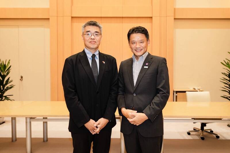 拜會東京都副知事宮坂學   高市副市長李懷仁：深化智慧城市交流