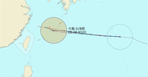 吳德榮：颱風白海豚路徑模擬如天女散花　7日起西半部雨勢增大