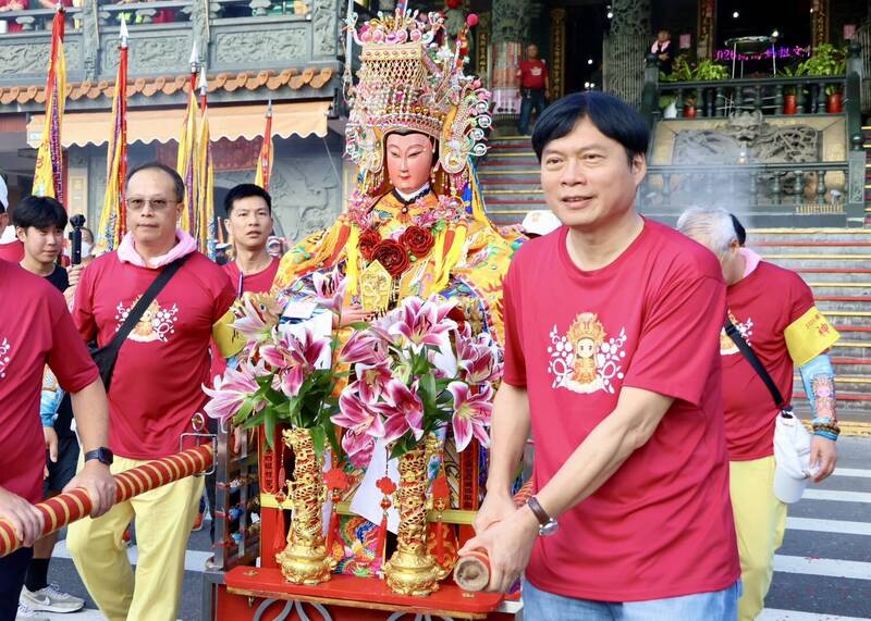 林國漳發送2萬份媽祖壓轎金 盼信仰回歸民間