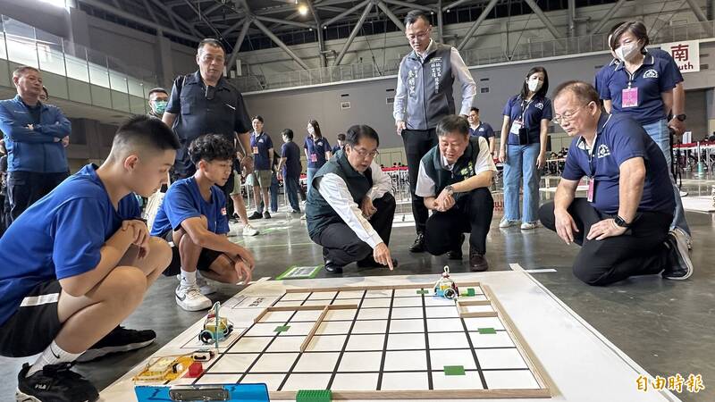 AI機器人全國賽台南登場  406隊1044人參加創新高